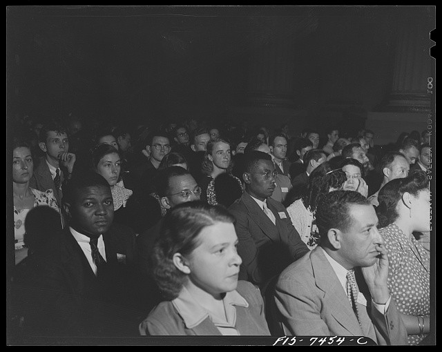 Photo:Washington DC International Student Assembly Students 1942 Sept