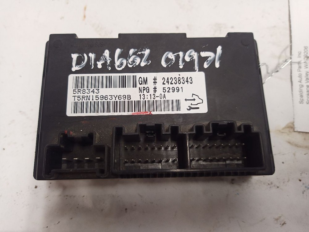 2012 GMC Sierra 3500 Transfer Case Control Module TCCM GM 24261367 9890089