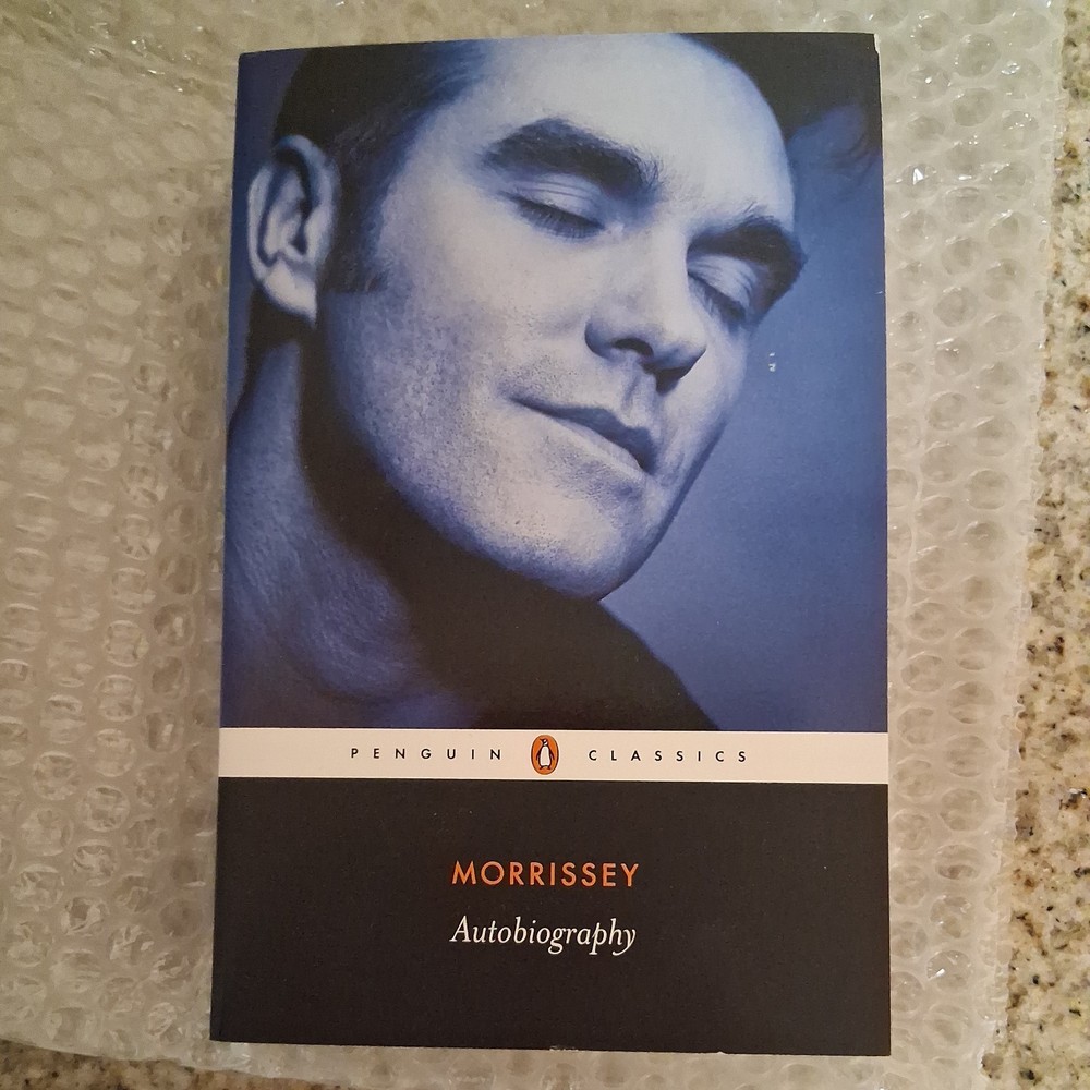 Morrissey, Autobiography, Paperback Signed  Copy Super Rare