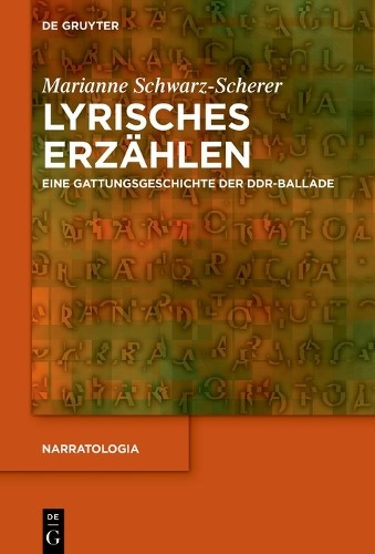 Marianne Schwarz-Scherer Lyrisches Erzählen (Hardback) Narratologia