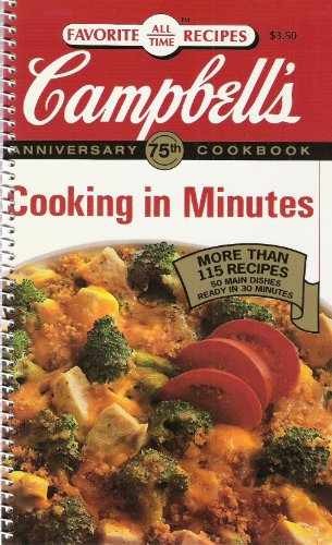 Campbell's - Cooking in Minutes - Paperback, by Pat Teberg - Acceptable