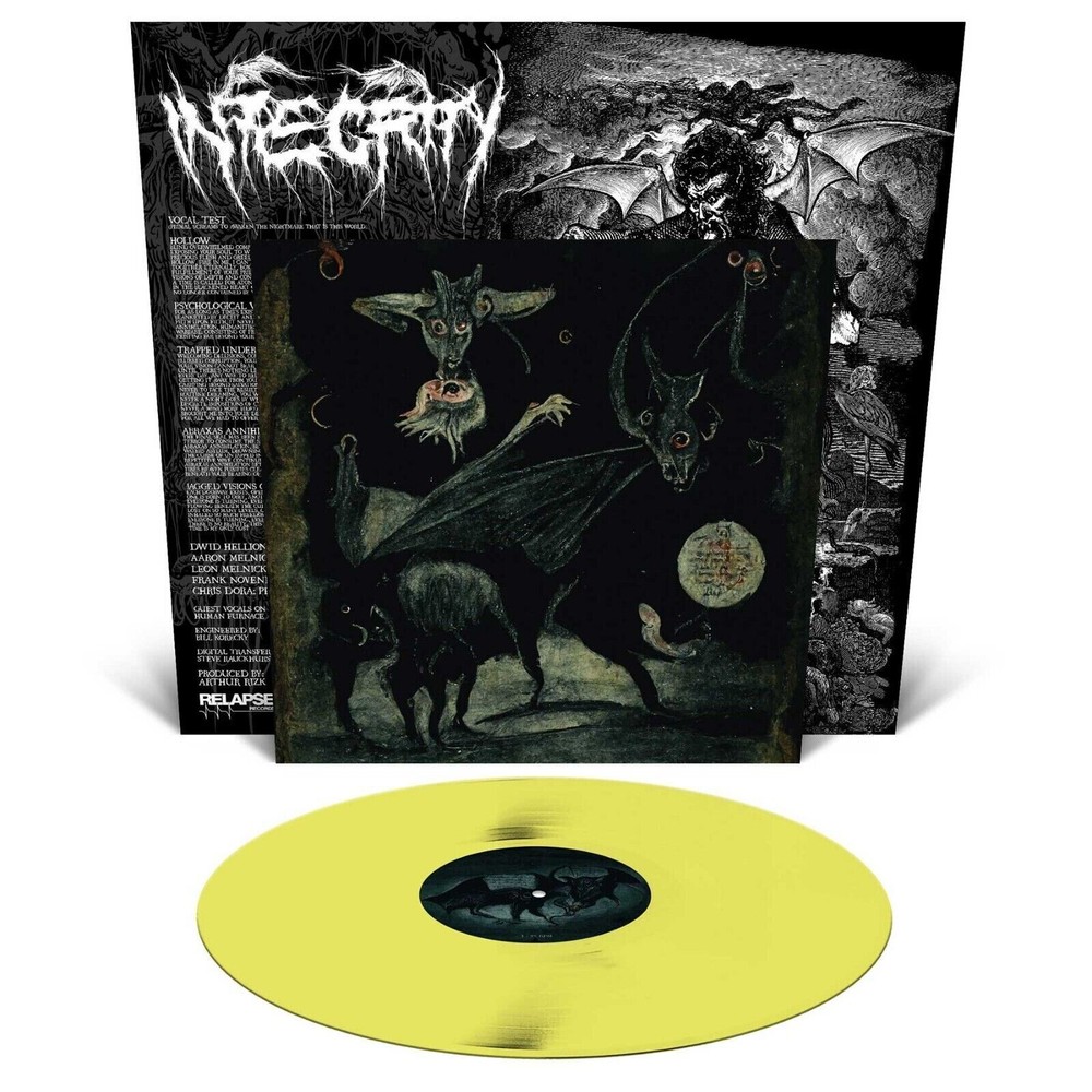 INTEGRITY Humanity Is The Devil LP Yellow Vinyl Hardcore Metal Ringworm Cro-Mags