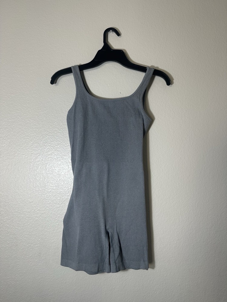 Old Navy Women's Romper Jumpsuit Gray Size Medium Shorts One Piece