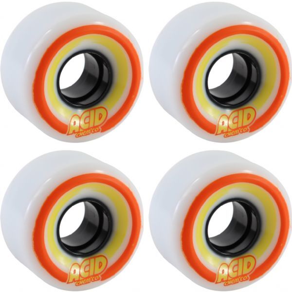 Acid Chemical Wheels Pods Conical Skateboard Wheels - 55mm 86a (Set of 4)