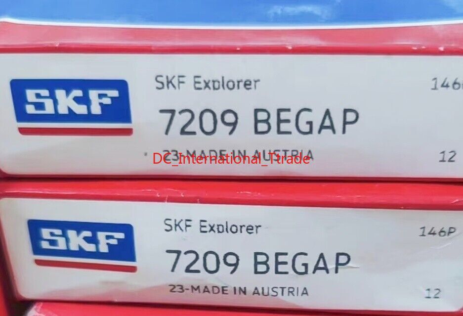 NEW SKF 7209 BEGAP single row angular contact ball bearing 1PCS #PA