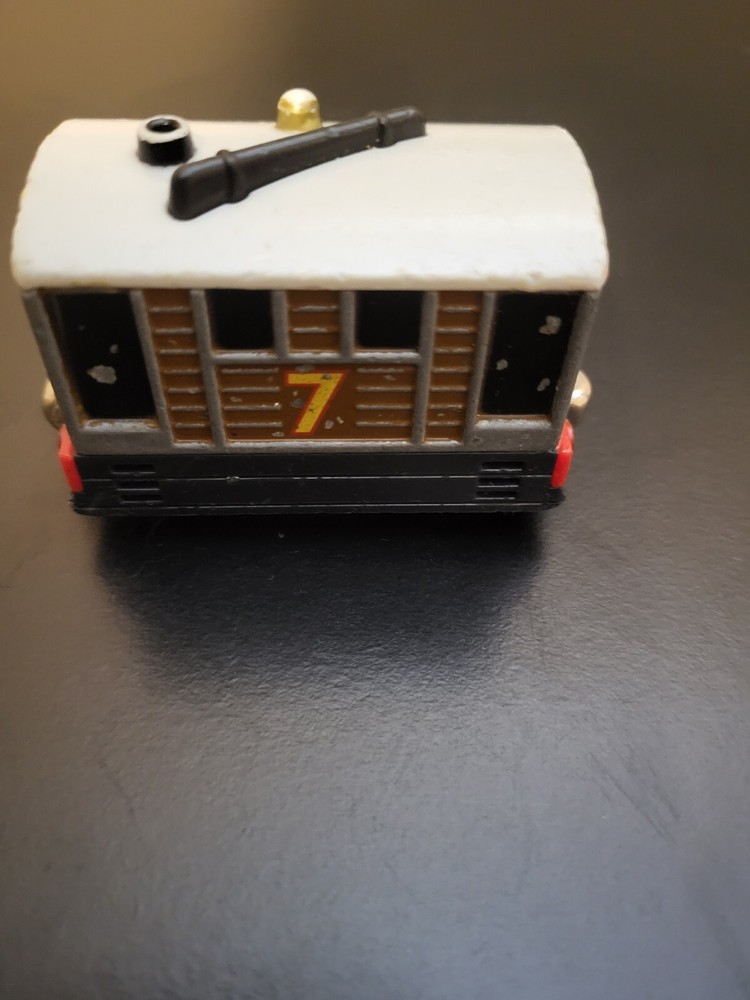 Toby The Tram - Thomas & Friends Diecast Metal Tank Brown #7 Take N Play