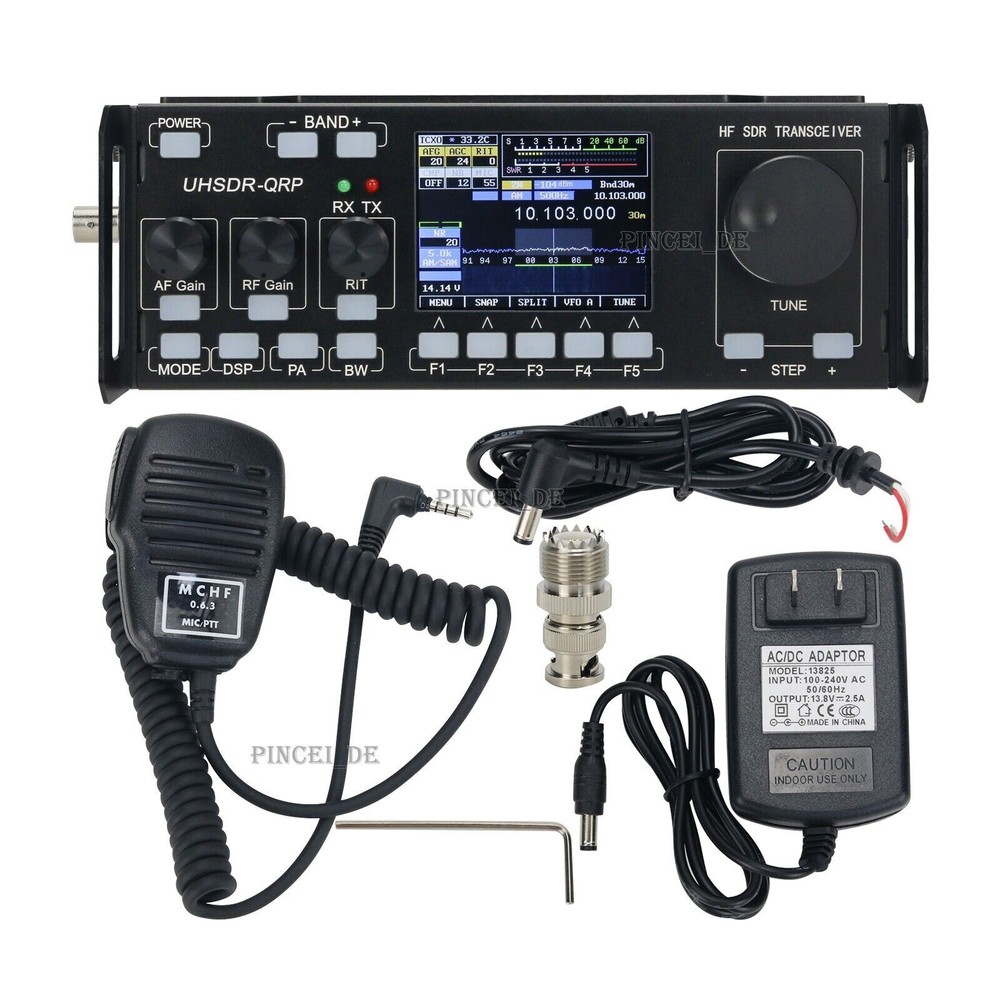 HamGeek MCHF V0.6.3 HF SDR Transceiver QRP Transceiver Amateur Ham Radio #F22