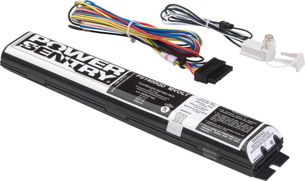 Lithonia Lighting PS1400QD MVOLT M8 Power Sentry 90 Minute - Black