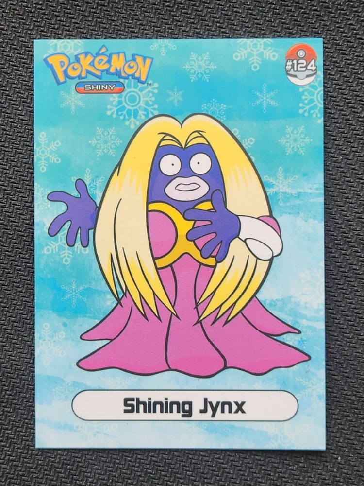 Pokemon 1997 Nintendo Infinity Shiny Set Shining Jynx