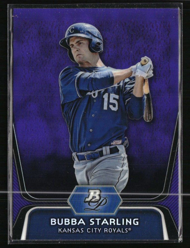 Bubba Starling 2012 Bowman Platinum BPP100 Rookie Baseball Card
