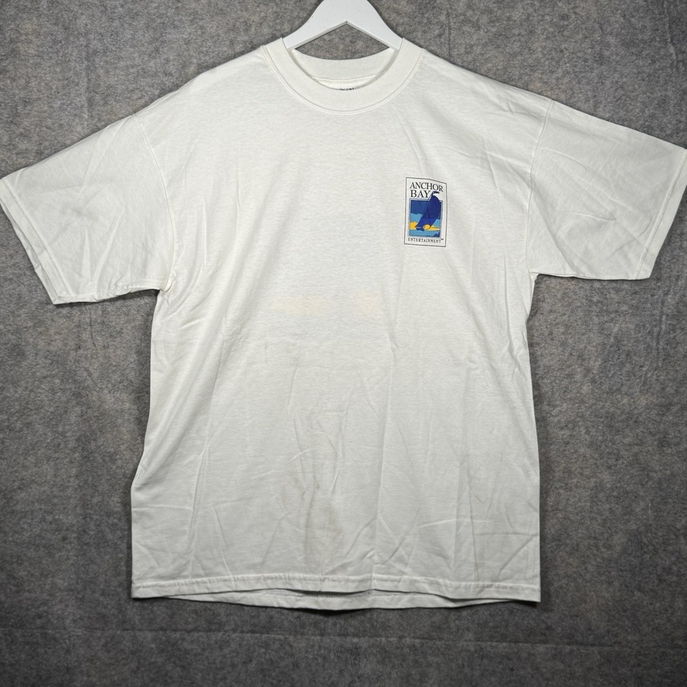 Vintage Anchor Bay Entertainment Movie Production Promo T Shirt Mens Size XL