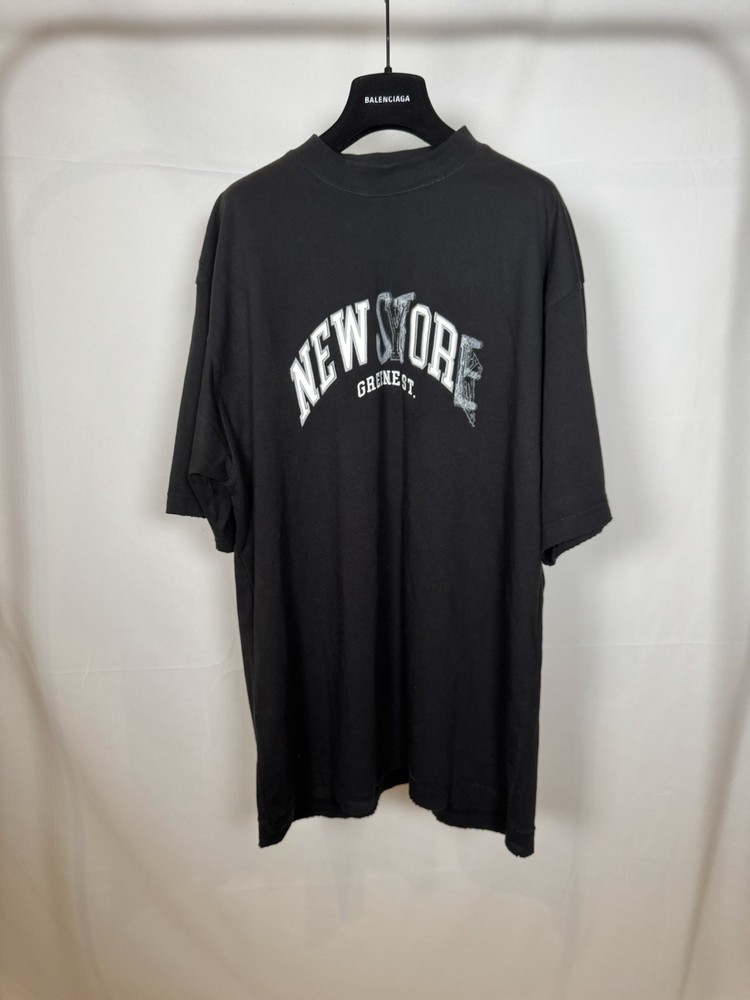 Balenciaga Distressed New Store T-Shirt
