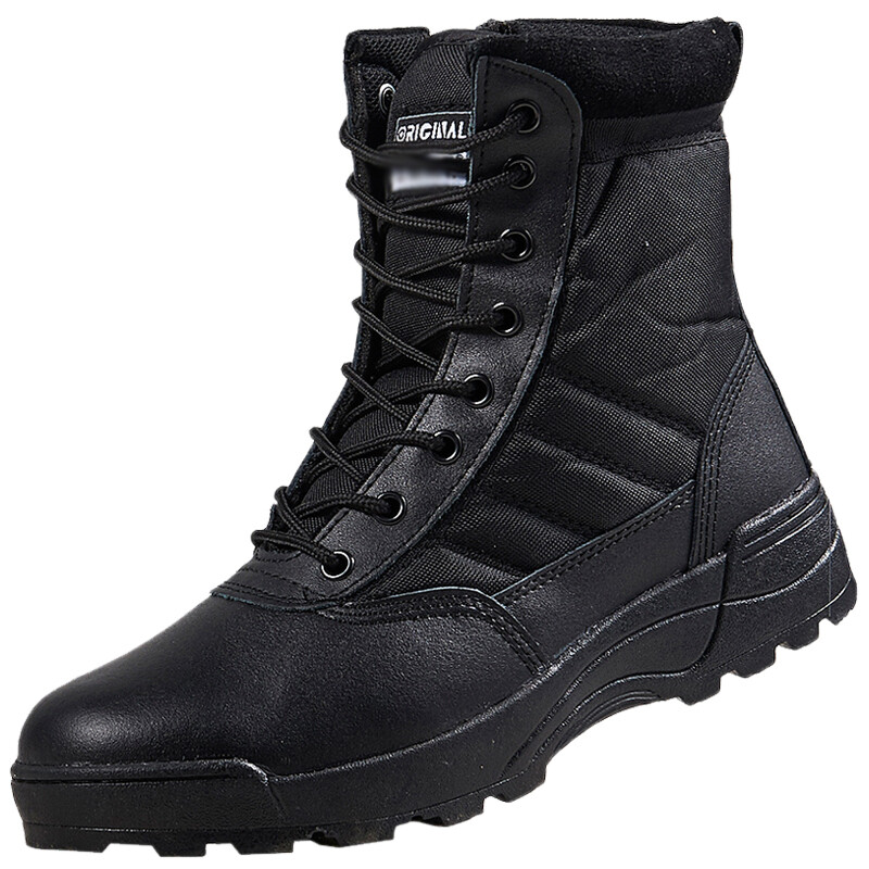 Men's waterproof tactical hiking boots military combat work boots