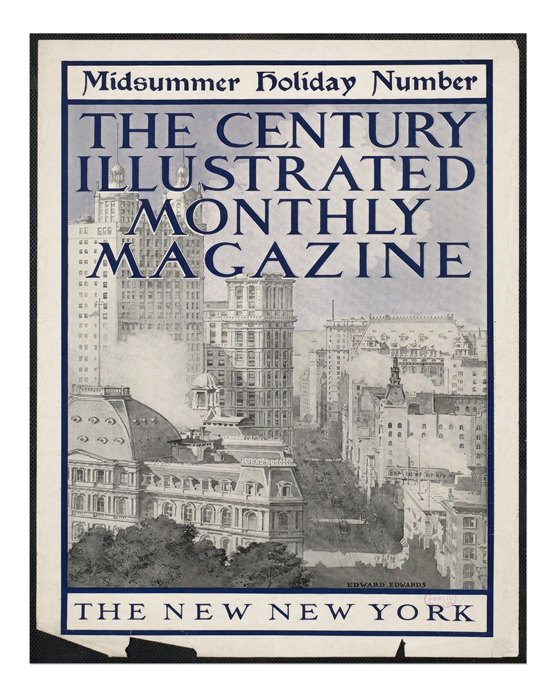 Vintage Urban Scene Wall Art Poster - Century Illustrated Home Decor