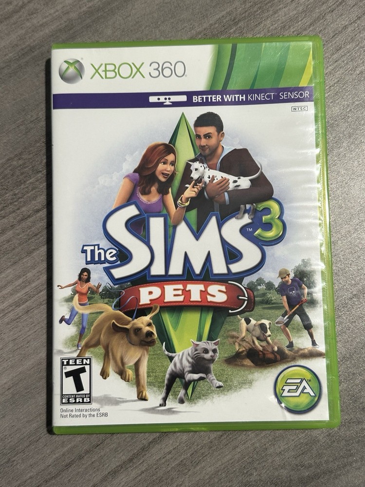 The Sims 3: Pets (Microsoft Xbox 360, 2011)