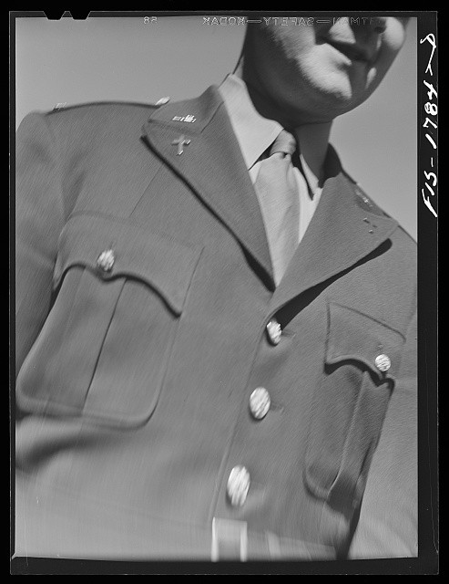 Fort Benjamin Harrison Indiana Chaplain Dominic Ternan 1942 Army Uniform
