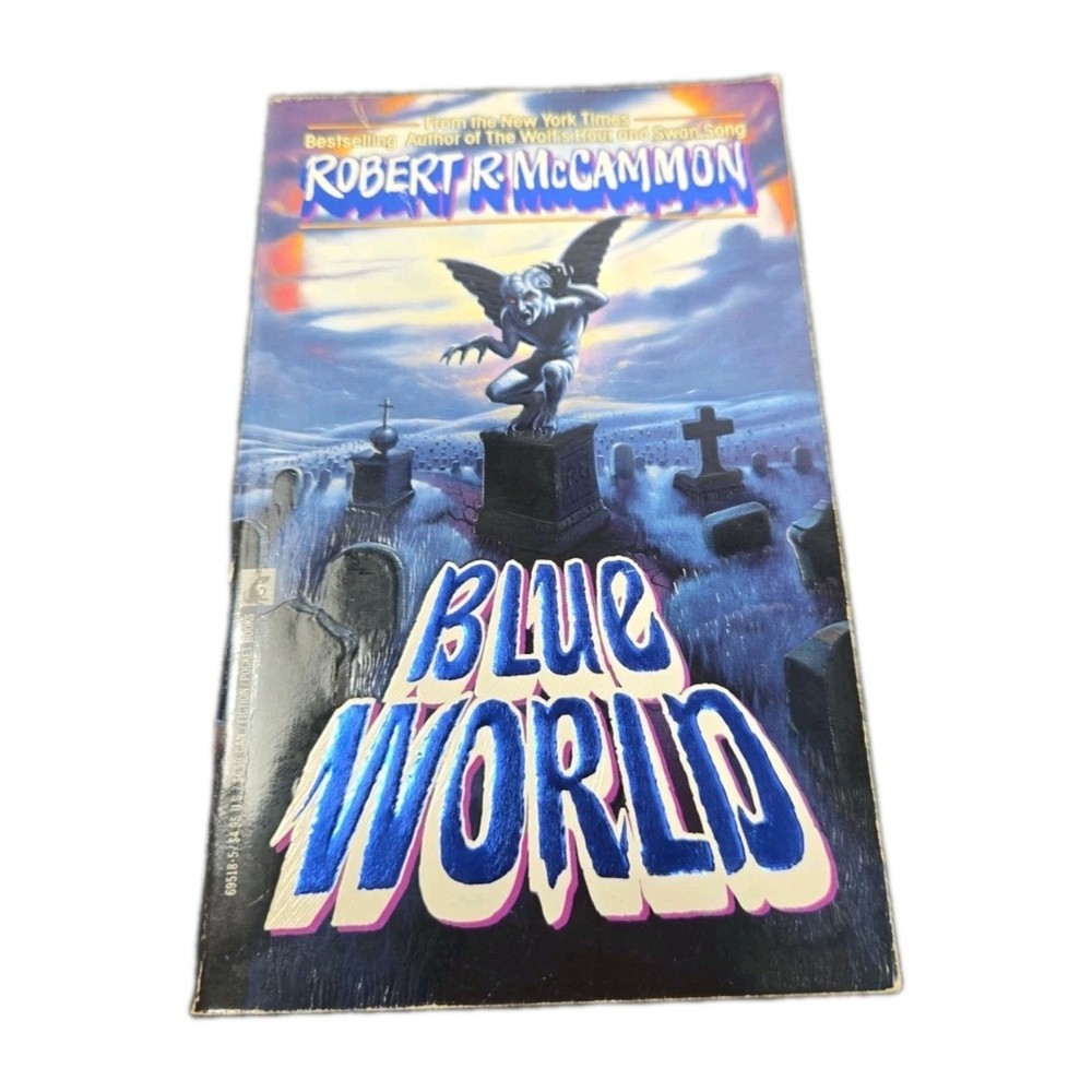 Blue World by Robert R. McCammon Paperback 1st Pocket Books Printing 1990