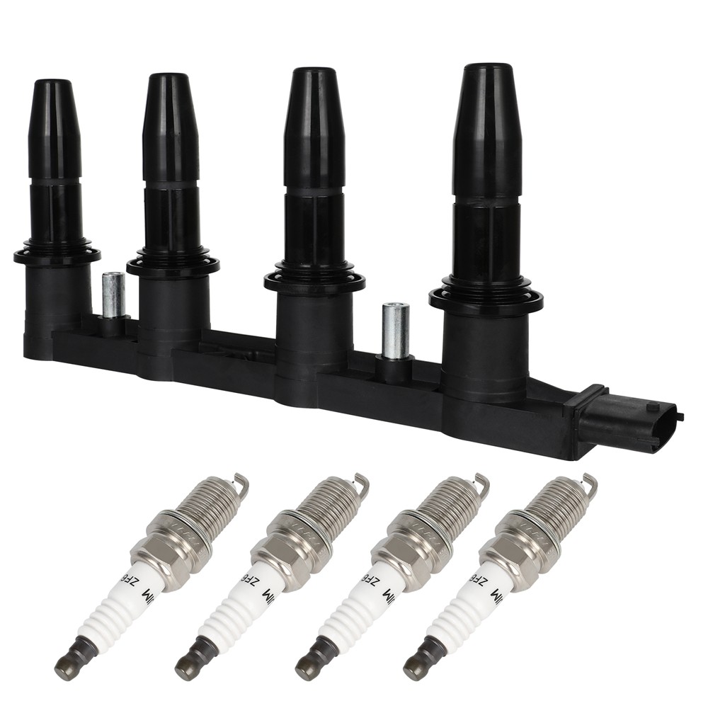 For Saturn Astra 2008-2009 1.8L Ignition Coil & 4pcs Iridium Spark Plugs