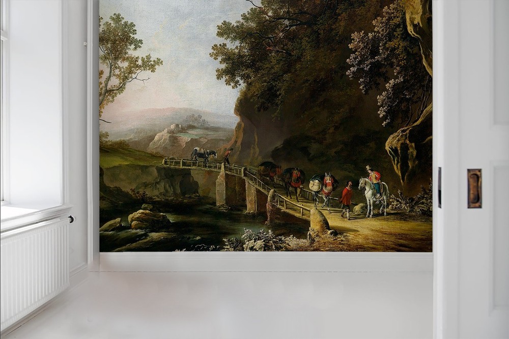 3D Landscape Oil Painting Wall Murals Wallpaper Murals Wall Sticker 43