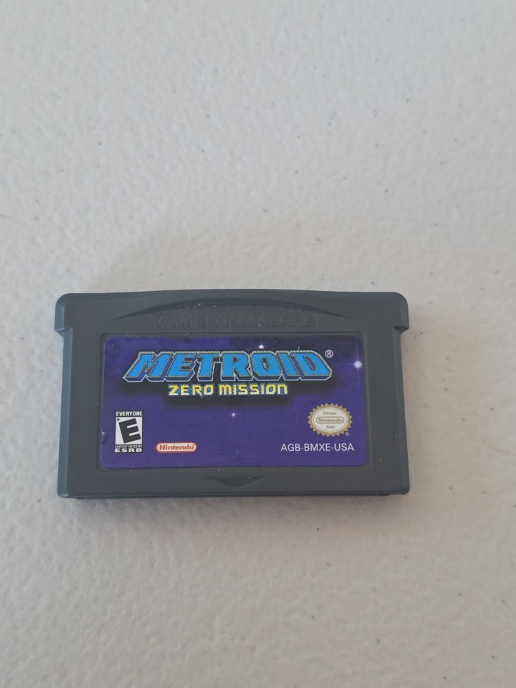 Metroid: Zero Mission (Nintendo Game Boy Advance 2004) GBA Cartridge Only TESTED