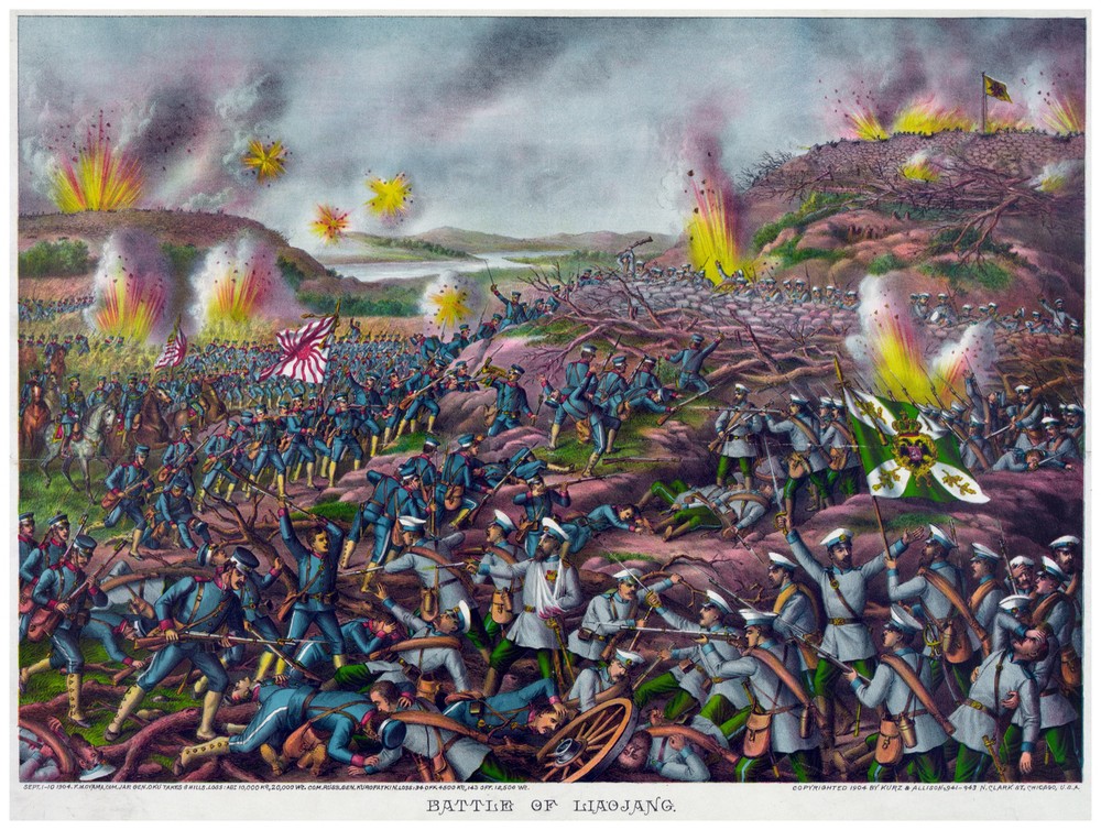 Decor War Poster.Fine Graphic Art. Battle of Liaojang. Home Wall Design. 1217