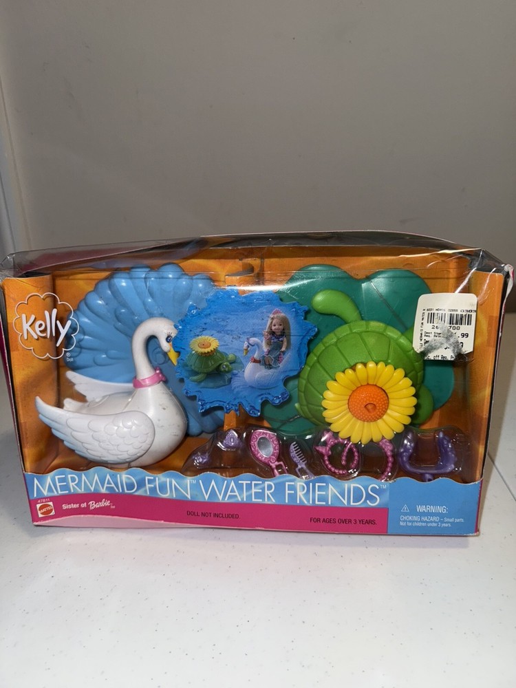 BARBIE KELLY MERMAID FUN WATER FRIENDS 47811 PLAYSET