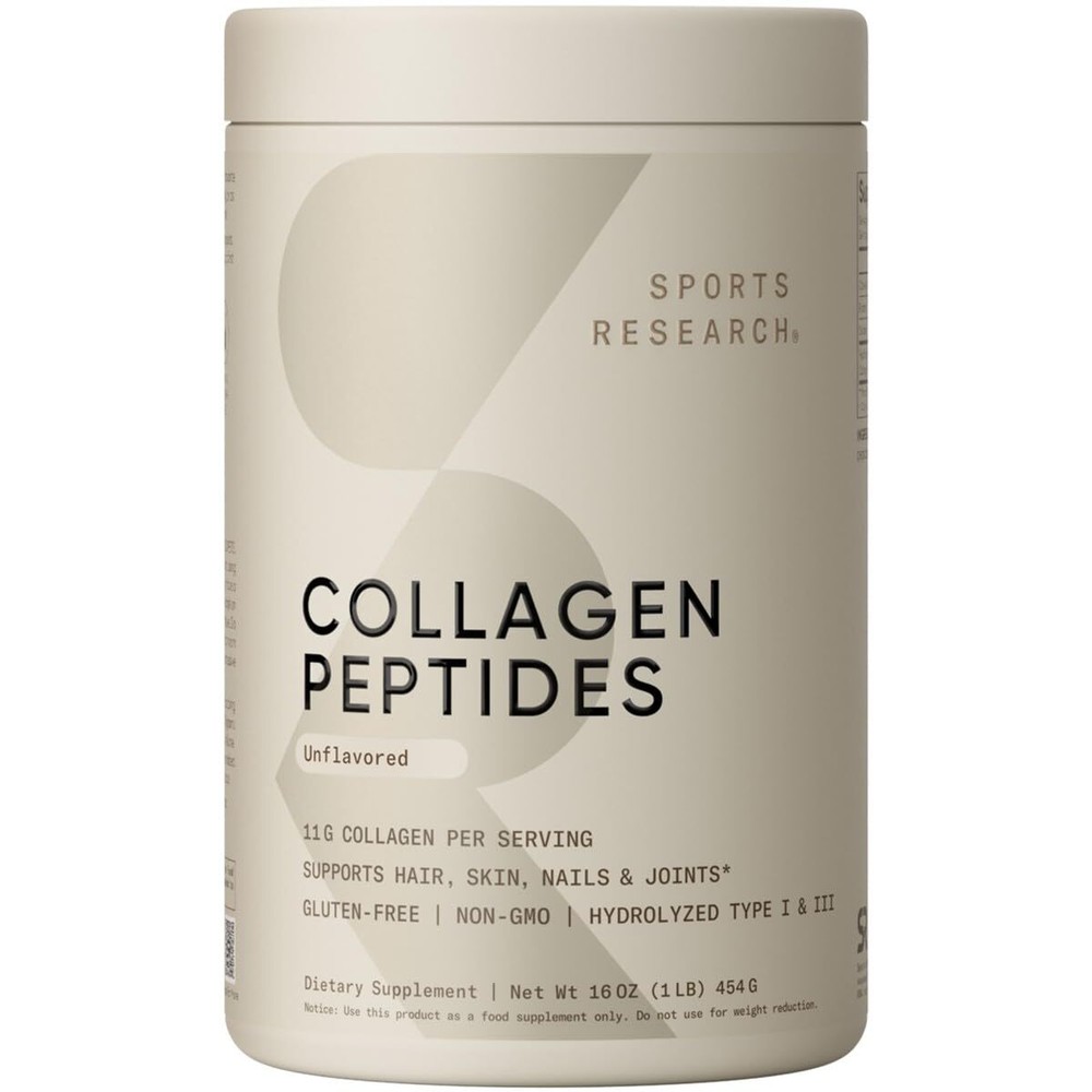 Collagen Peptides for Women & Men - Hydrolyzed Type 1 & 3 Collagen Powder Pro...