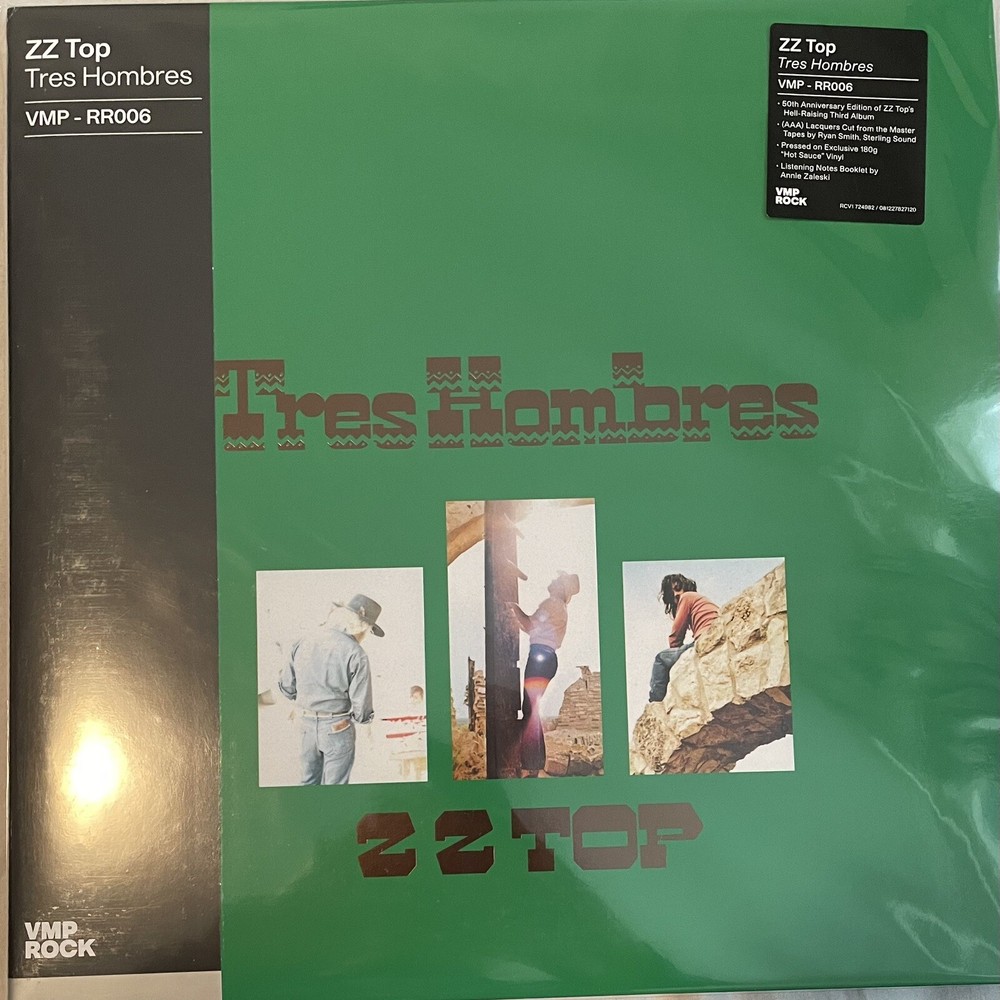 ZZ Top - Tres Hombres - VMP Orange Vinyl Me Please - AAA 180g  Vinyl LP New Seal