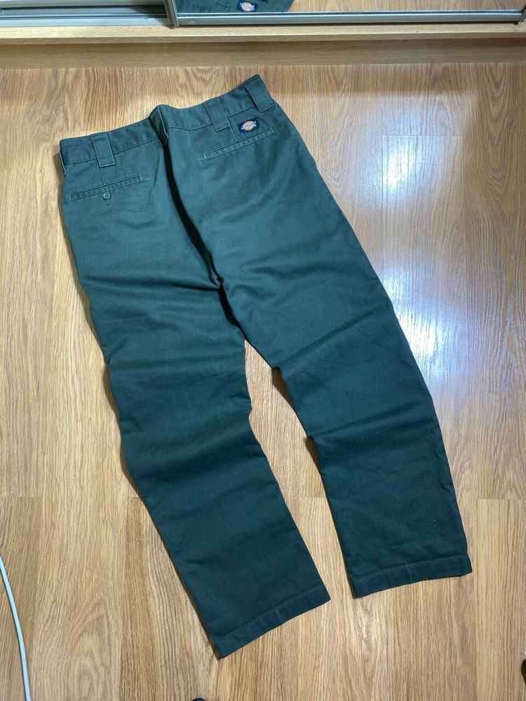 Dickies slim straight 34x32 pants distressed skate y2k chino trousers