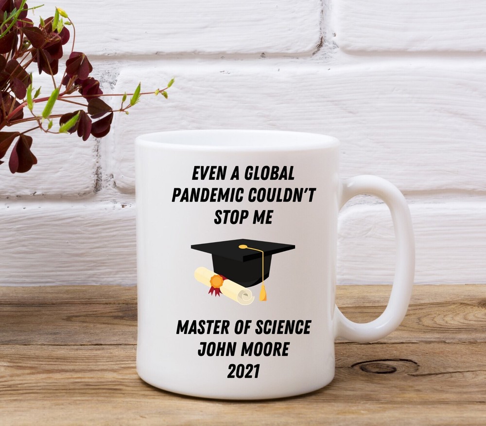 Personalised Graduation Mug Master Graduation Gift Custom Bachelor Gift Bachelor