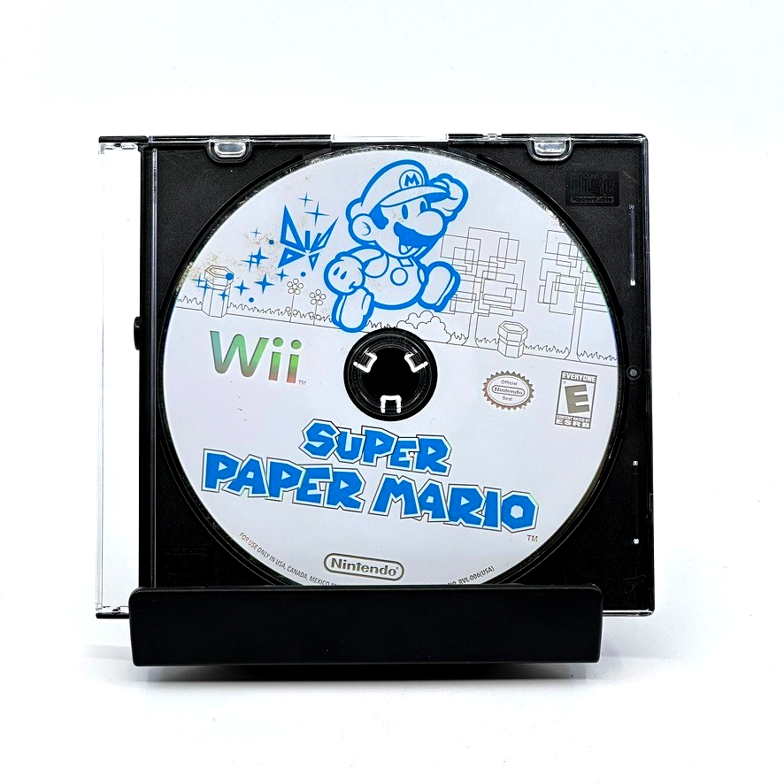 Super Paper Mario (Nintendo Wii, 2007) Tested Disc Only