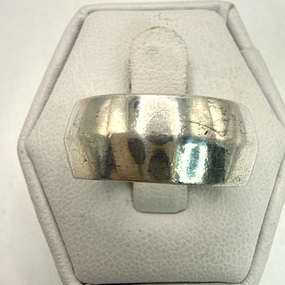 STUNNING .925 Vintage Sterling Silver Estate Ring Size 6.75