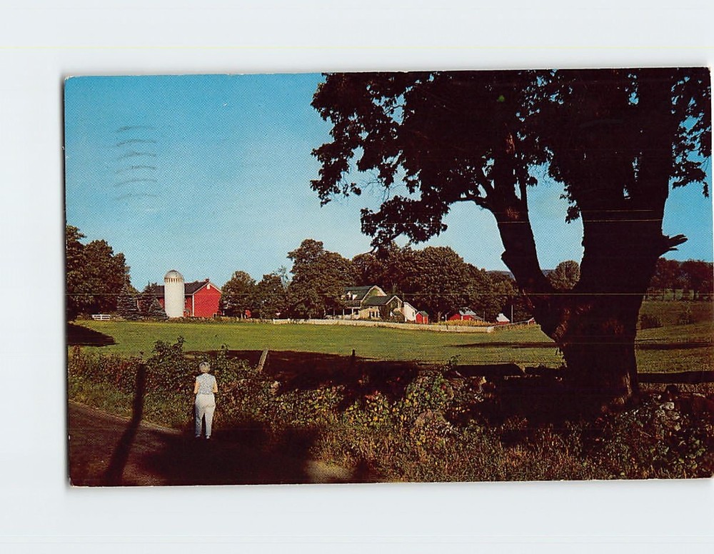 Postcard The Baird Home Warwick NY USA