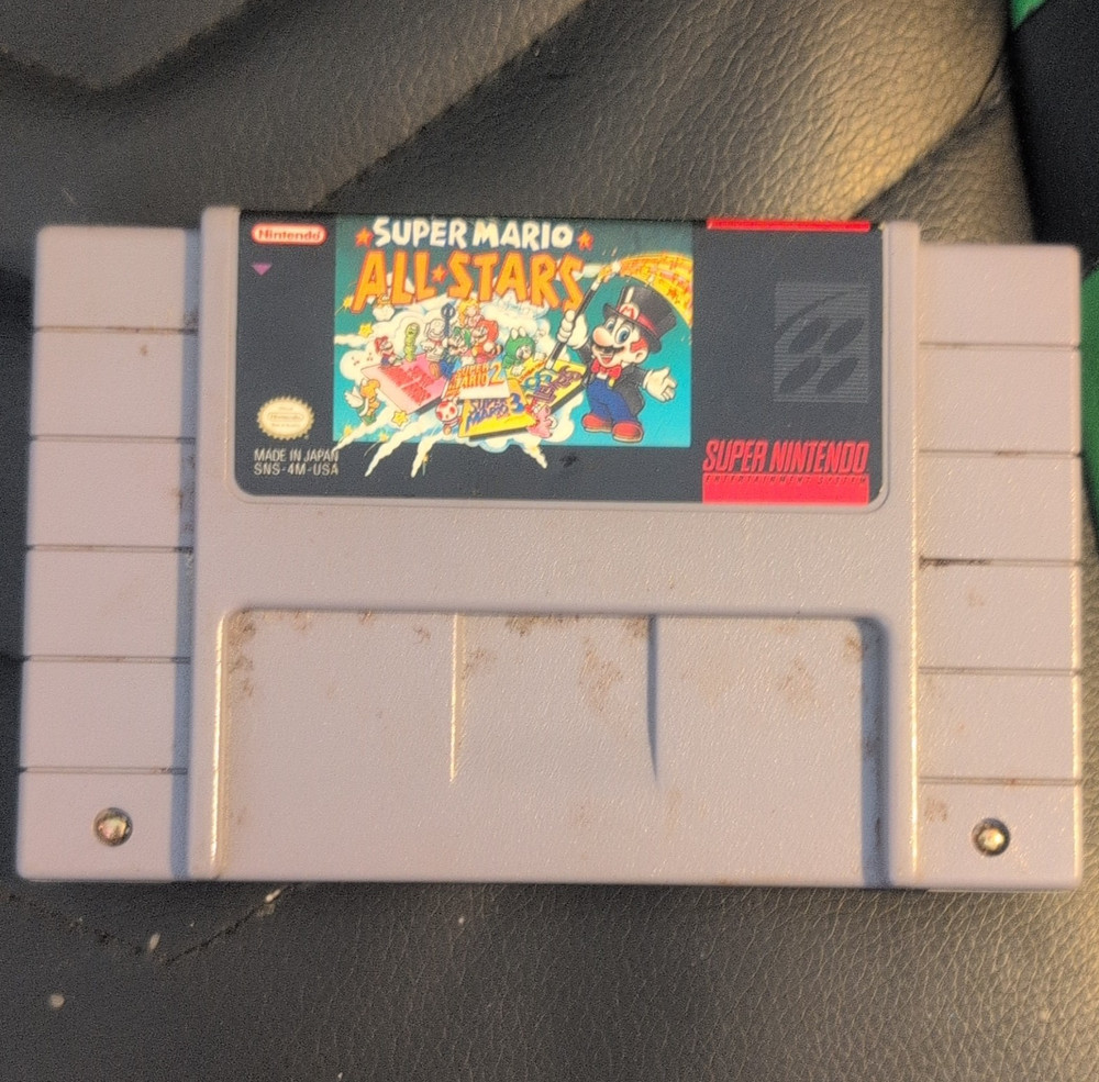 Nintendo Super Mario All-Stars for SNES Game Cartridge NTSC-U/C (US/CA)