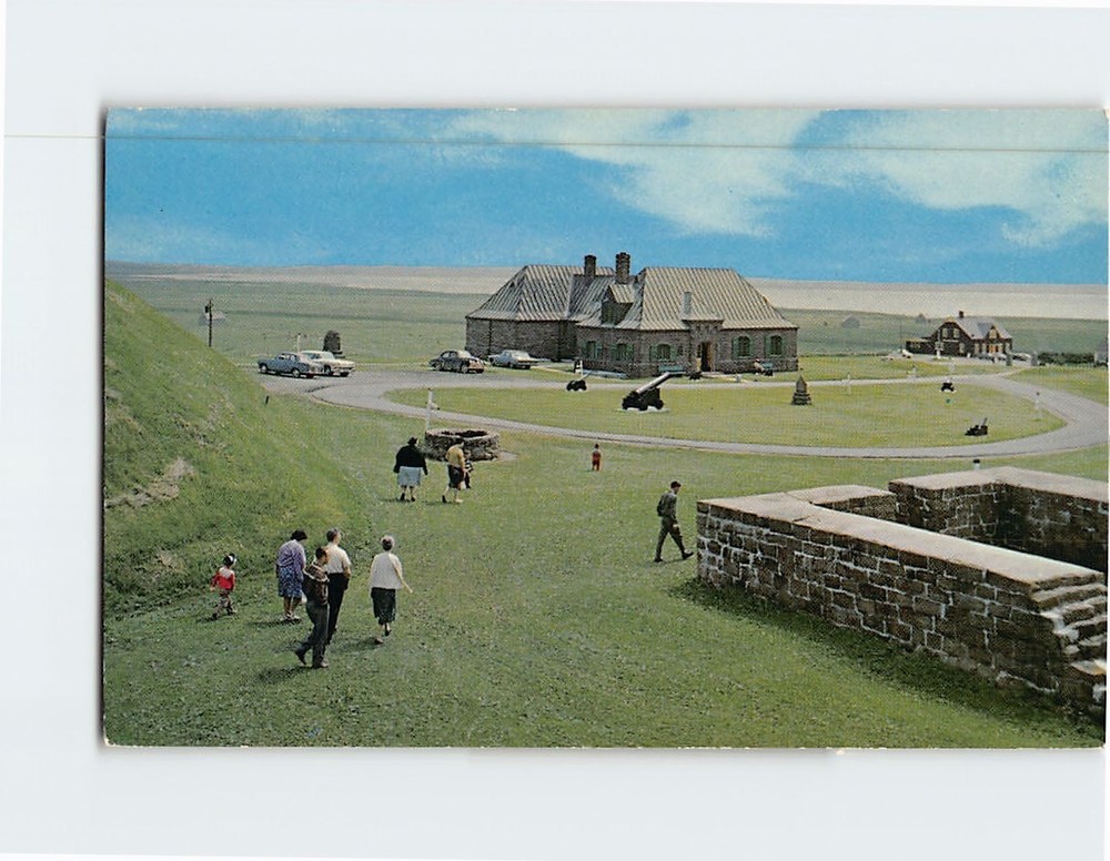 Postcard Fort Beauséjour National Historic Park Aulac Canada