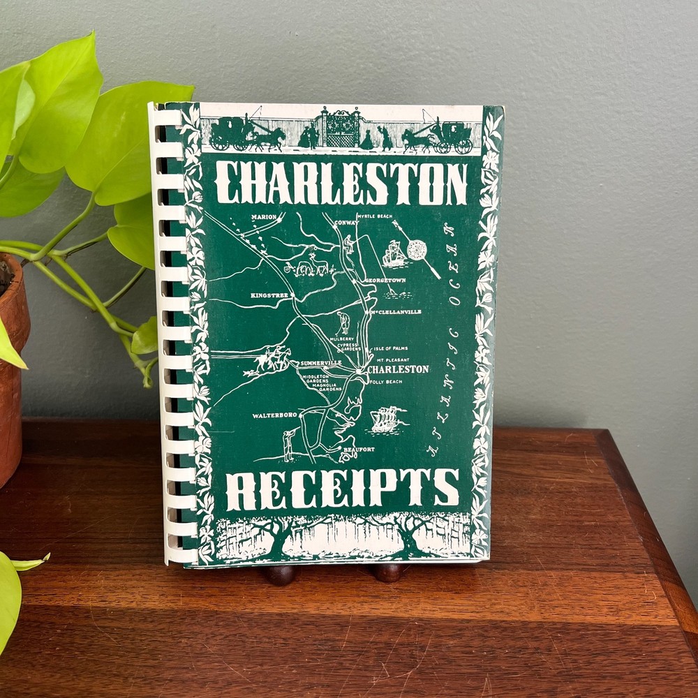 Charleston Receipts Cookbook 1981 Junior League of Charleston Vintage Southern