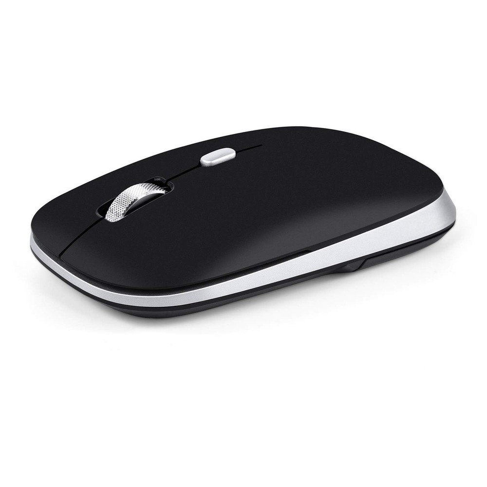 Slim Silent Bluetooth 5.0 Wireless Mouse with 3 Adjustable DPI and Long Battery Life