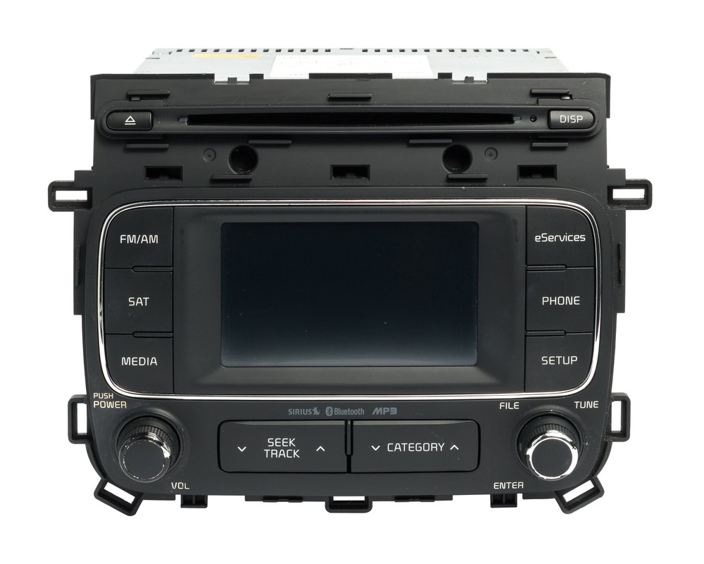 2014-2016 Kia Forte AM FM XM Bluetooth Single Disc CD MP3 Player 96160-A7401WK