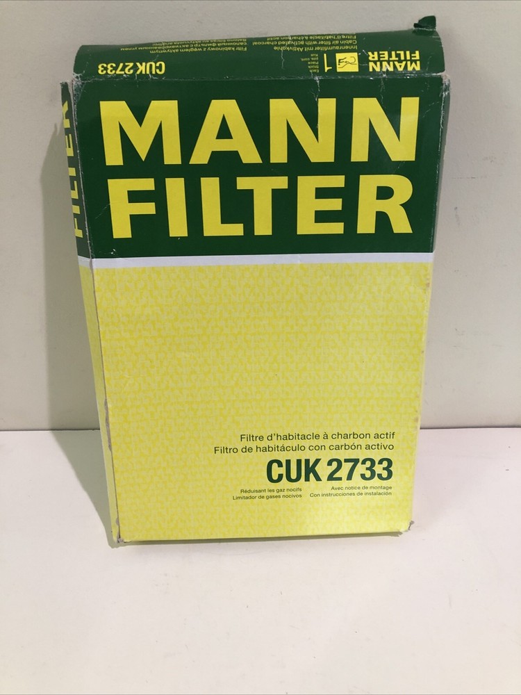 Mann Cabin Air Filter CUK 2733 for Land Rover Evoque Volvo S80 2007-2016  