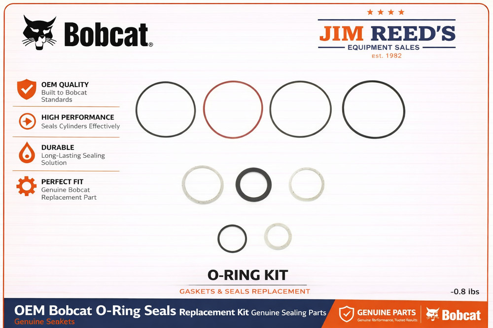 Bobcat 7521308 KIT SEAL OEM Bobcat O-Ring Seal Kit Hydraulic Gasket Set Replacem