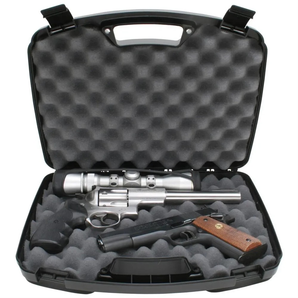 Gun Protector Case Hard Pistol Storage Weapon Carry Bag Guard Revolver Lock Box