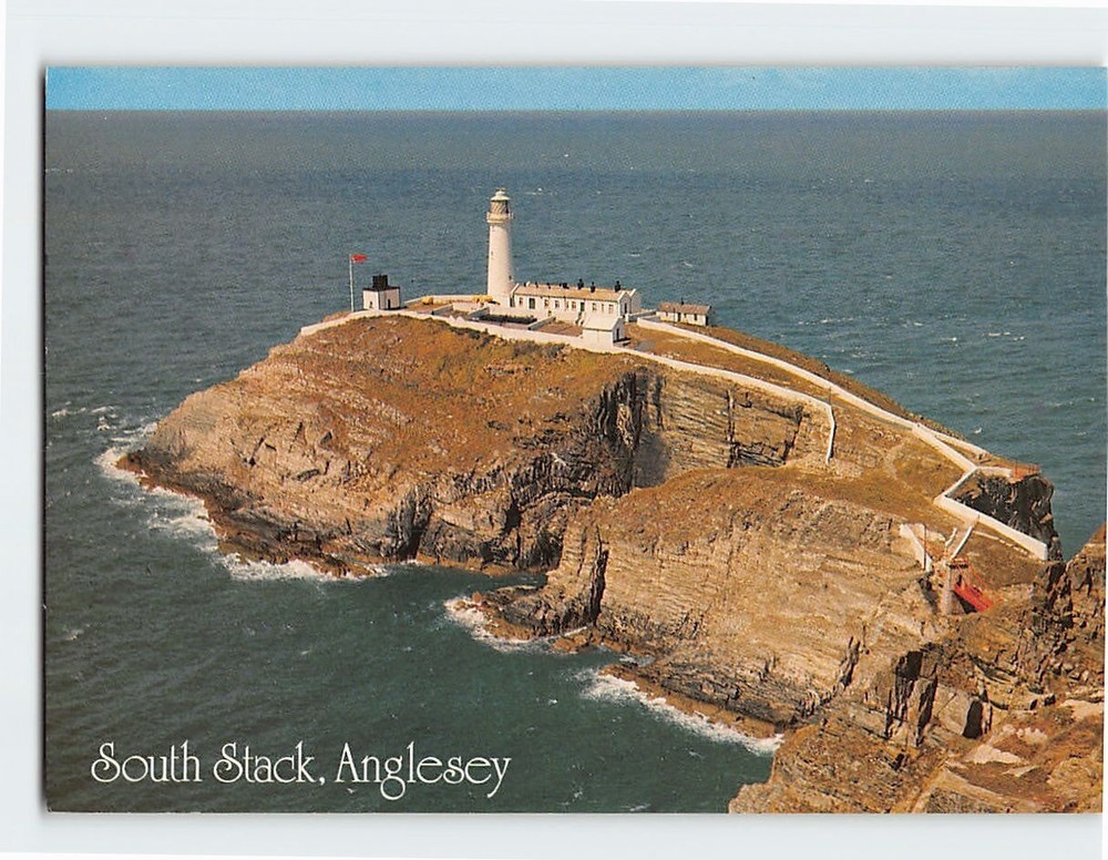 Postcard South Stack Lighthouse Anglesey Wales