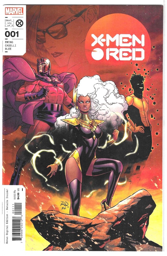 X-men Red #1 Marvel Comics 2022 Ewing Caselli Blee