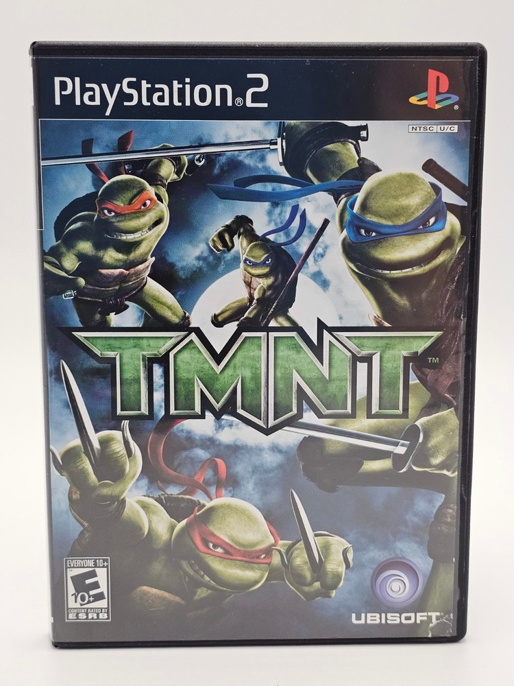 Sony Playstation 2 PS2 TMNT CIB Cleaned & Tested