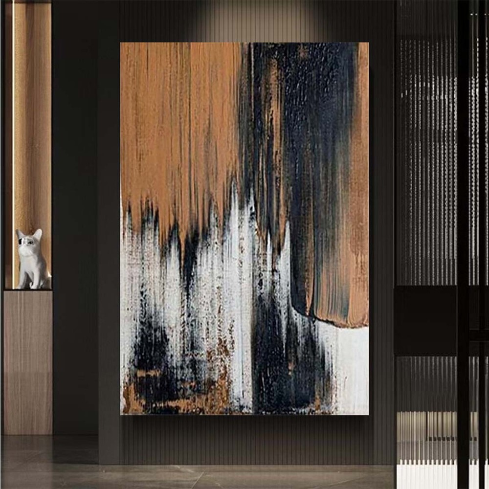 Abstract Wall Art Canvas Poster Handmade Oil Painting Living Room Bedroom Porch