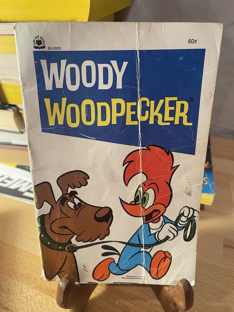 Vintage Woody Woodpecker Book Paperback 1971