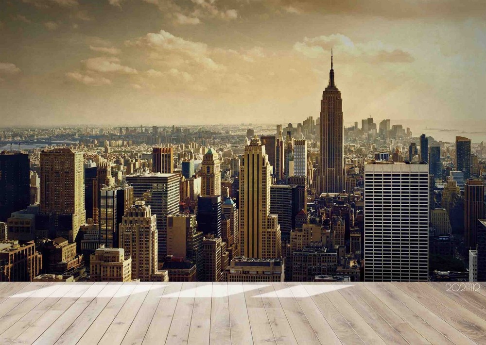 3D City Architecture Landscape Wall Murals Wallpaper Murals Wall Sticker