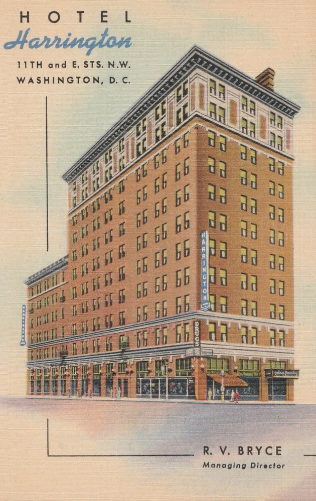 Washington, DC, Harrington Hotel
