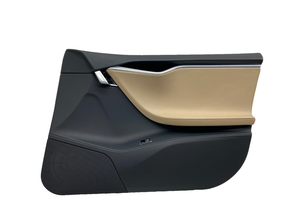 ⭕ 2012-2020 Model S Front Passenger Side Door Panel Trim Card Right 1007936-26-M