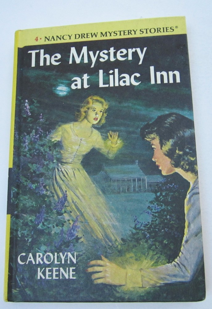 Nancy Drew Mystery at Lilac Inn #4 1985 Printing Hardcover Book Grosset Dunlap